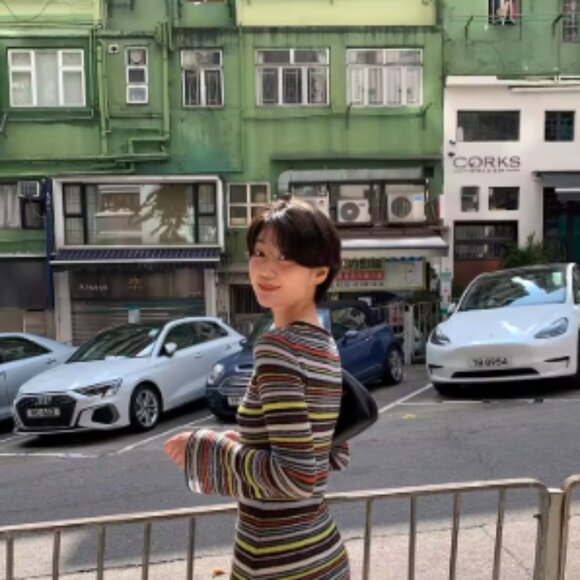 Reformation Cashmere Striped Dress - Picture 2 of 15